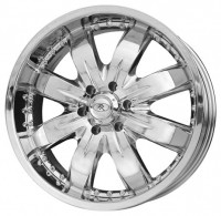 Wheels F&R 8004 R22 W9.5 PCD6x139.7 ET15 DIA110.5 Chrome