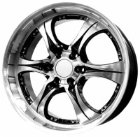 Wheels F&R KR530 R20 W9 PCD6x135 ET30 DIA87.1 Silver+Black
