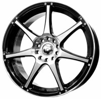 Wheels F&R KR566 R18 W7.5 PCD5x114.3 ET45 DIA73.1 Silver+Black