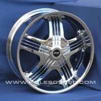 Wheels FJB F-326 R24 W10 PCD8x165.1 ET15 DIA106.2 Chrome