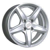 Wheels Fly SM-244 R14 W6 PCD4x98 ET35 DIA58.6 Silver