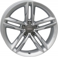 Wheels For Wheels AU 555f R17 W7.5 PCD5x112 ET35 DIA66.5 Silver