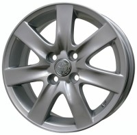 Wheels Forsage P0480 R15 W6 PCD4x100 ET39 DIA54.1 Silver