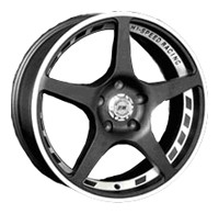 Wheels Forsage P0628 R17 W7 PCD4x100 ET42 DIA67.1 Silver+Black