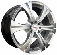 Wheels Forsage P0633 R14 W6 PCD4x100 ET38 DIA67.1 Silver