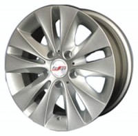 Wheels Forsage P0660 R15 W7 PCD5x120 ET20 DIA74.1 Silver