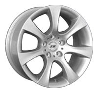 Wheels Forsage P0666 R16 W7.5 PCD5x120 ET20 DIA74.1 Silver