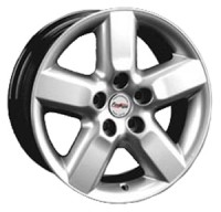 Wheels Forsage P0681 R16 W7 PCD5x114.3 ET35 DIA60.1 Silver