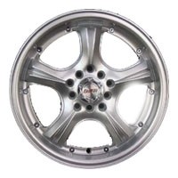 Wheels Forsage P1031 R15 W7 PCD4x100 ET40 DIA67.1 Silver