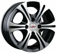 Wheels Forsage P1048 R13 W5.5 PCD4x100 ET38 DIA67.1 Silver