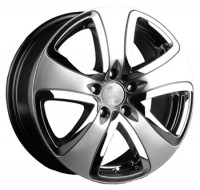 Wheels Forsage P1060 R17 W7.5 PCD5x100 ET40 DIA73.1 Silver