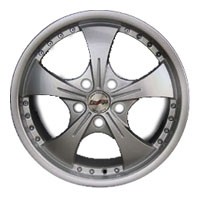 Wheels Forsage P1063 R14 W5.5 PCD4x98 ET35 DIA58.6 Silver