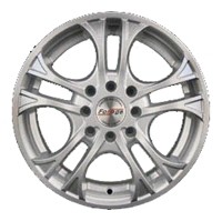 Wheels Forsage P1064 R14 W6 PCD4x100 ET35 DIA67.1 Silver