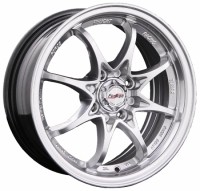 Wheels Forsage P1080 R14 W6 PCD4x98 ET35 DIA58.6 Silver