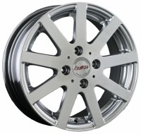 Wheels Forsage P1088 R15 W6.5 PCD4x100 ET50 DIA67.1 Silver