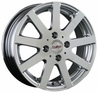 Wheels Forsage P1088 R14 W5.5 PCD4x114.3 ET40 DIA66.1 Silver