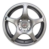 Wheels Forsage P1100 R15 W6.5 PCD4x100 ET45 DIA67.1 Silver