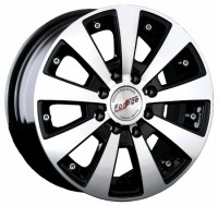 Wheels Forsage P1109 R13 W5.5 PCD4x100 ET35 DIA67.1 Silver+Black