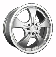 Wheels Forsage P1135 R14 W6 PCD4x100 ET35 DIA67.1 Silver