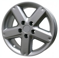 Wheels Forsage P1141 R16 W7 PCD5x114.3 ET40 DIA66.1 Silver