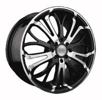 Wheels Forsage P1148 R17 W7 PCD4x100 ET42 DIA67.1 Silver+Black