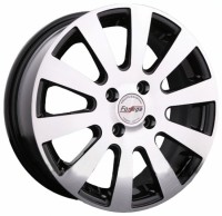 Wheels Forsage P1152 R14 W5.5 PCD4x100 ET43 DIA60.1 Silver