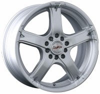Wheels Forsage P1260 R16 W7 PCD5x100 ET40 DIA73.1 Silver