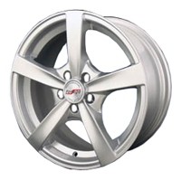 Wheels Forsage P1298 R16 W7 PCD5x100 ET35 DIA57.1 Silver