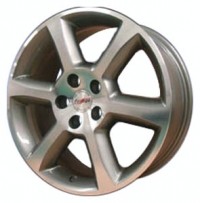 Wheels Forsage P1307 R18 W7.5 PCD5x114.3 ET40 DIA67.1 Silver