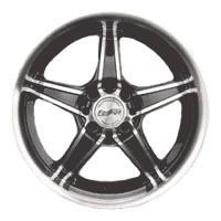 Wheels Forsage P1311 R16 W7 PCD4x100 ET45 DIA67.1 Silver+Black