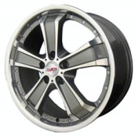 Wheels Forsage P1319 R18 W7.5 PCD5x114.3 ET42 DIA60.1 Silver+Black
