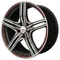 Wheels Forsage P1340 R15 W6.5 PCD5x100 ET39 DIA54.1 Silver+Black