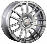 Wheels Forsage P1378 R15 W6 PCD4x100 ET45 DIA60.1 Silver