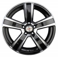 Wheels Forsage P1385 R17 W7 PCD5x108 ET50 DIA63.4 Silver+Black