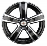 Wheels Forsage P1385 R17 W7.5 PCD5x112 ET20 DIA57.1 Silver+Black