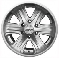 Wheels Forsage P8002 R17 W8 PCD6x139.7 ET0 DIA110.5 Silver