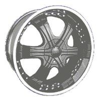 Wheels Forsage P8046 R18 W8 PCD5x108 ET40 DIA73.1 Black