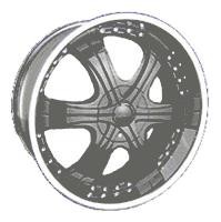 Wheels Forsage P8046 R18 W8 PCD5x108 ET40 DIA73.1 Silver+Black
