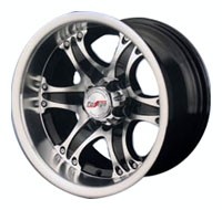 Wheels Forsage P8173 R16 W8 PCD6x139.7 ET0 DIA110.5 Silver+Black