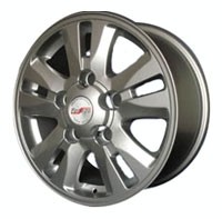 Wheels Forsage P8174 R16 W8 PCD5x150 ET50 DIA110.5 Silver