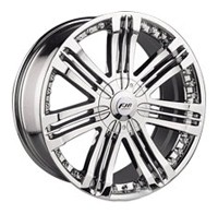 Wheels Futek F-327 R22 W9.5 PCD6x139.7 ET15 DIA0 Chrome