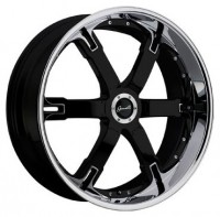 Wheels Gianelle Dubai R24 W10 PCD6x135 ET30 DIA87 Silver+Black