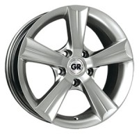 Wheels GR A5180 R14 W6 PCD4x98 ET35 DIA58.6 Silver