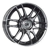 Wheels GR A619 R13 W5.5 PCD4x100 ET38 DIA73.1 Silver