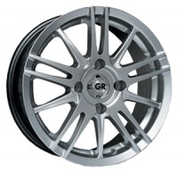 Wheels GR E-N057 R14 W6 PCD4x100 ET43 DIA0 Silver