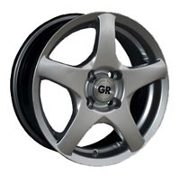 Wheels GR E-N067 R14 W6 PCD4x98 ET35 DIA58.6 Silver