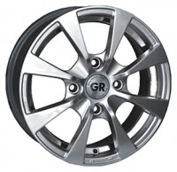 Wheels GR H-053 R14 W5.5 PCD4x98 ET38 DIA58.6 Silver