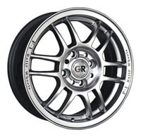 Wheels GR HS008 R14 W6 PCD4x98 ET38 DIA58.6 Silver