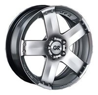 Wheels GR K202 R16 W7 PCD5x114.3 ET45 DIA73.1 Silver