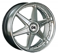 Wheels GR K207 R16 W7 PCD5x100 ET40 DIA73.1 Silver
